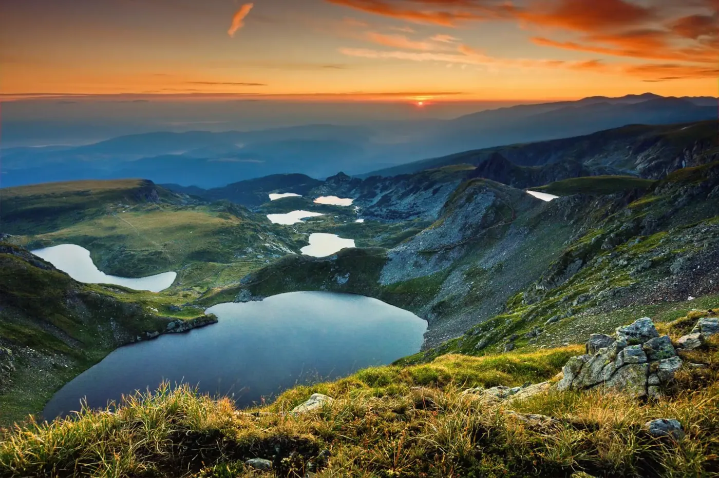 Rila Dağları'ndaki Yedi Göller